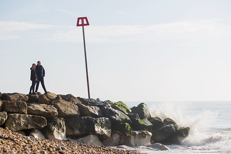 Seaside Engagement Shoot UK Wedding Blog http://www.bengoode.com/