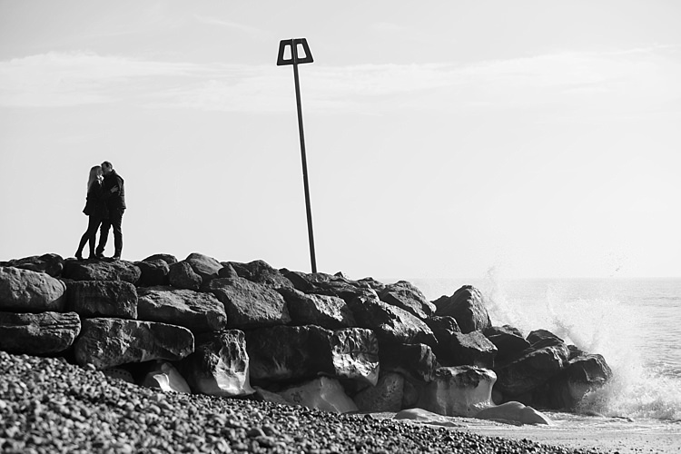 Seaside Engagement Shoot UK Wedding Blog http://www.bengoode.com/