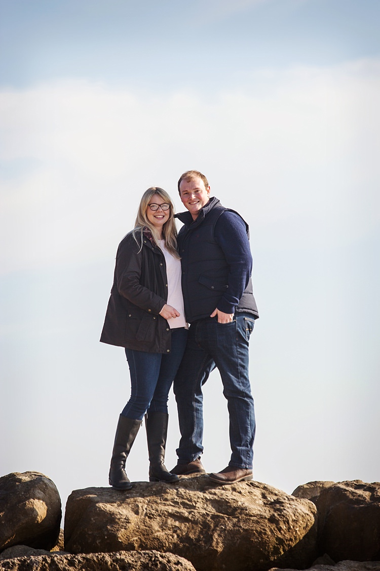 Seaside Engagement Shoot UK Wedding Blog http://www.bengoode.com/