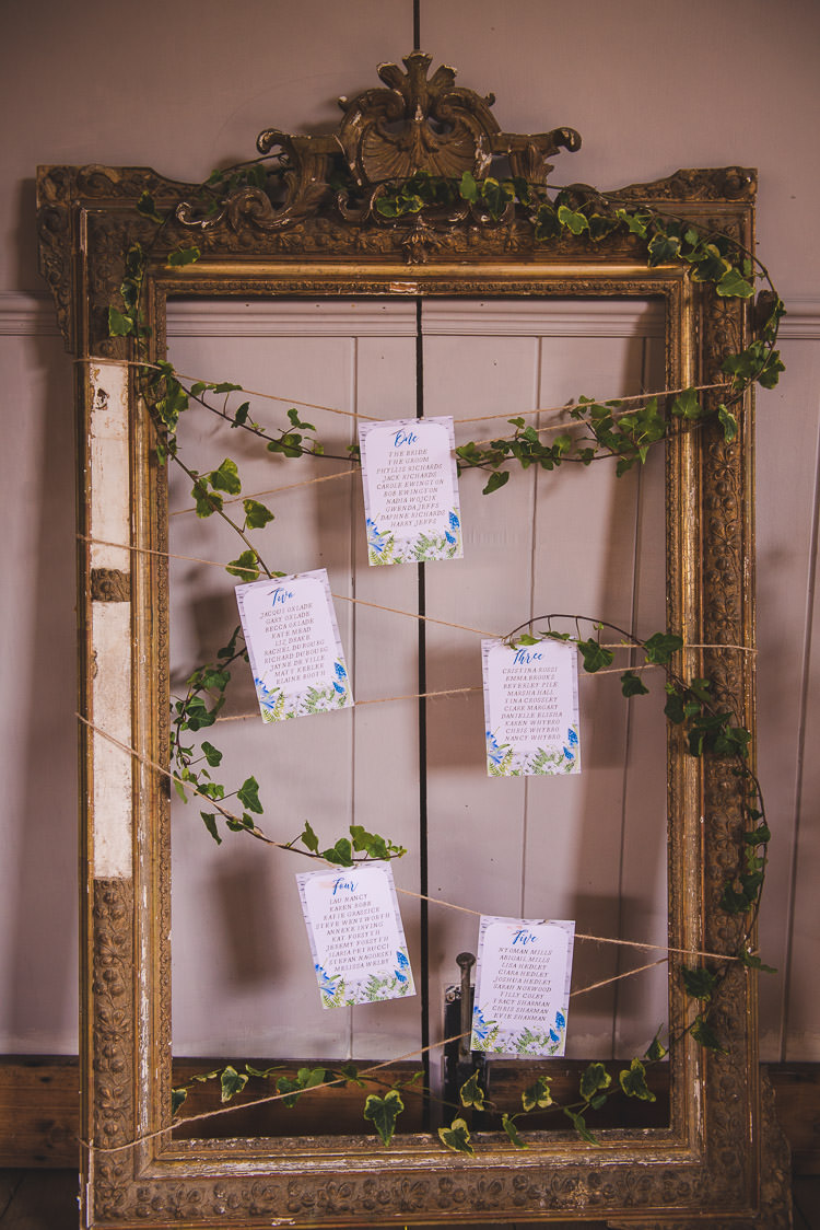 Frame Seating Plan Table Chart Magical Spring Bluebell Woodland Wedding Ideas http://helinebekker.co.uk/