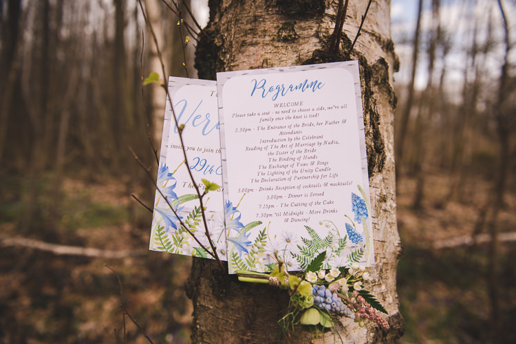 Magical Spring Bluebell Woodland Wedding Ideas http://helinebekker.co.uk/