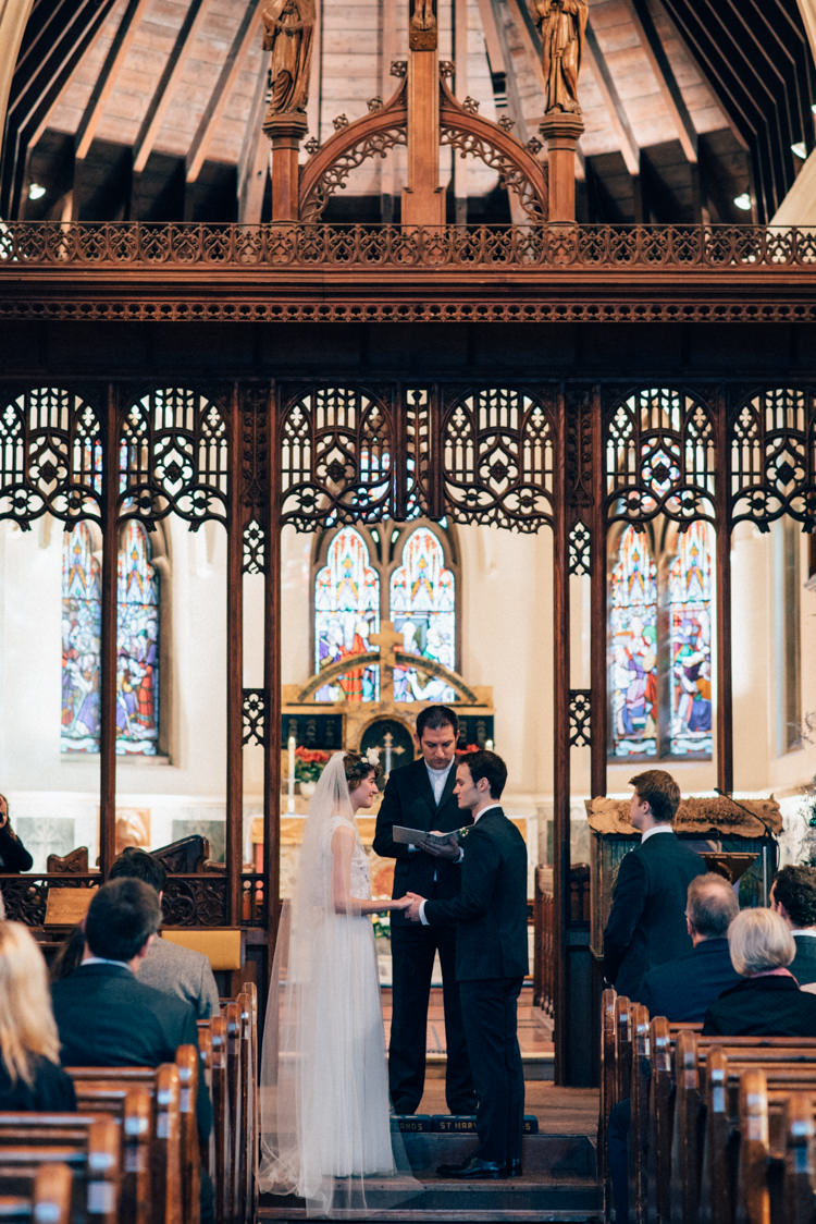 St Mary Oatlands Heartwarming Festive Winter Wedding http://www.nikkivandermolen.com/ 