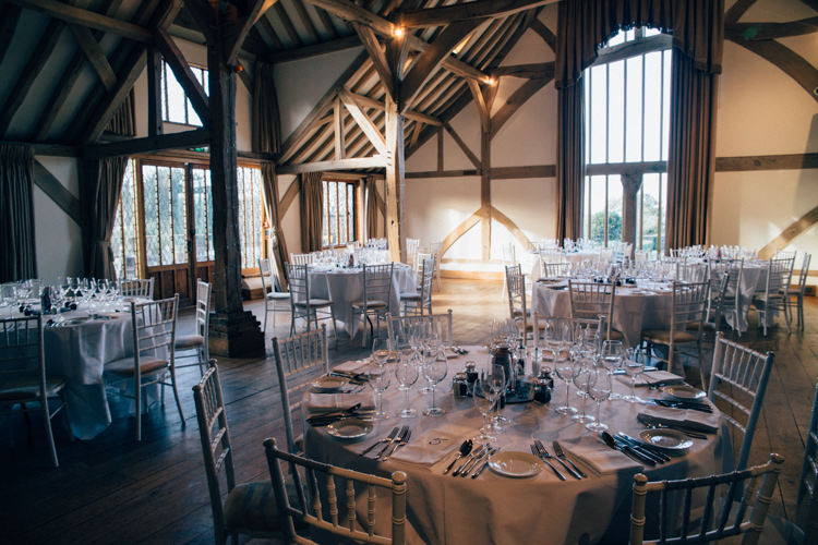 Cain Manor Simple Table Setting Heartwarming Festive Winter Wedding http://www.nikkivandermolen.com/ 