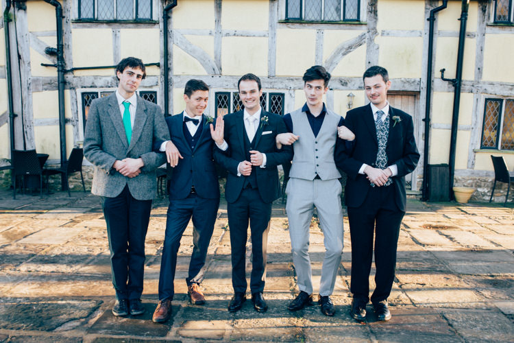 Cain Manor DKNY Suit Heartwarming Festive Winter Wedding http://www.nikkivandermolen.com/