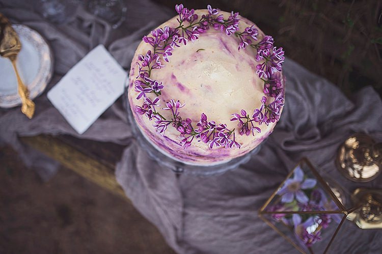 Buttercream Cake Violet Spring Luxe Wedding Ideas http://www.katieingram.co.uk/