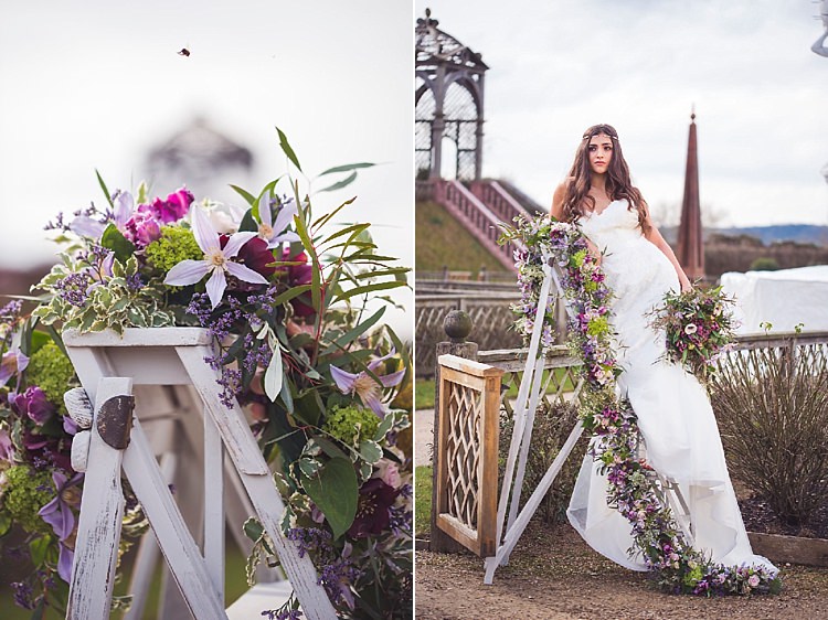Violet Spring Luxe Wedding Ideas http://www.katieingram.co.uk/