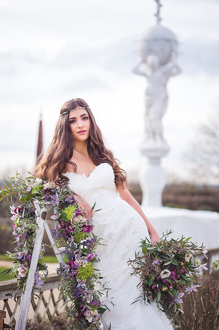 Violet Spring Luxe Wedding Ideas, image size:750x1126