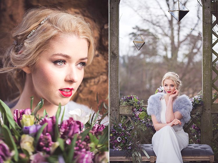 Violet Spring Luxe Wedding Ideas http://www.katieingram.co.uk/