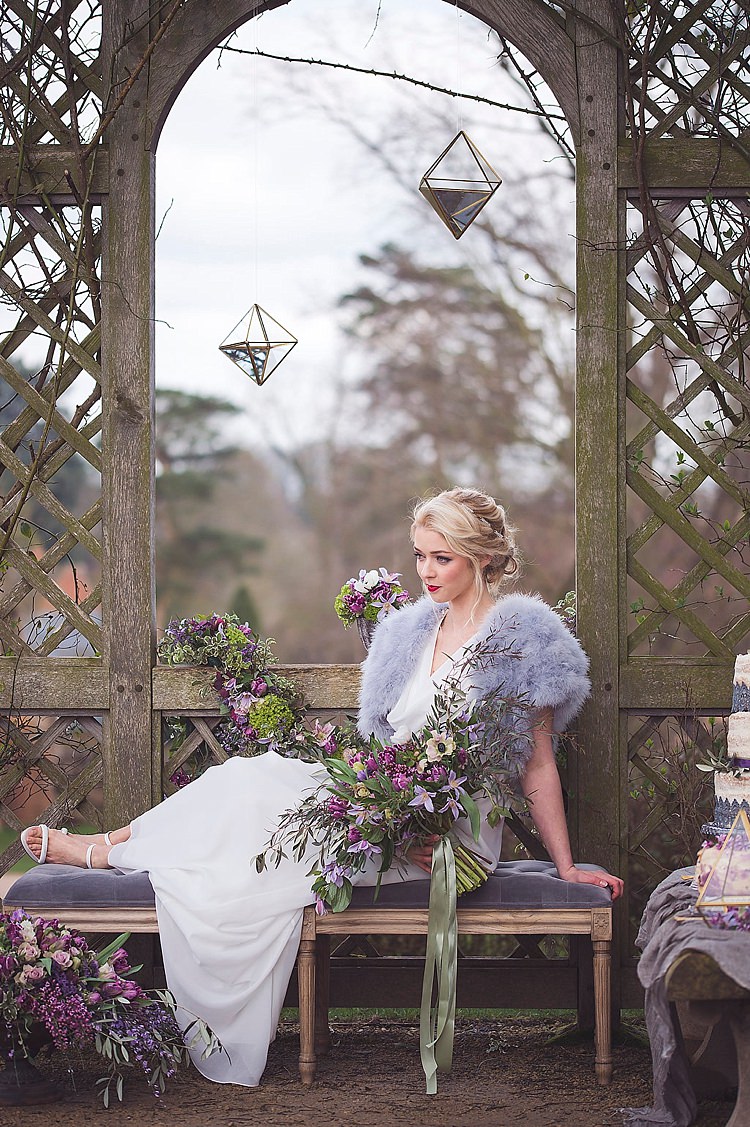 Violet Spring Luxe Wedding Ideas http://www.katieingram.co.uk/