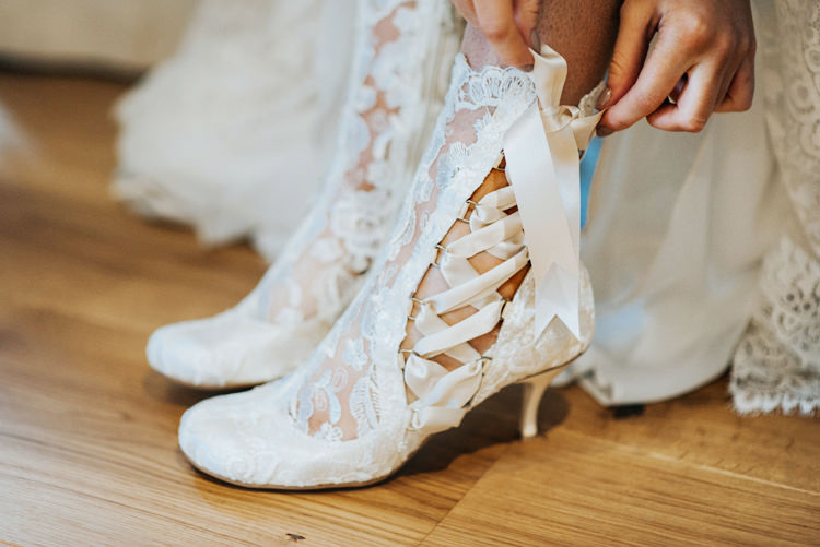 Bridal Bride Boots Bohemian Mermaid Wedding Ideas https://www.elizaclaire.com/