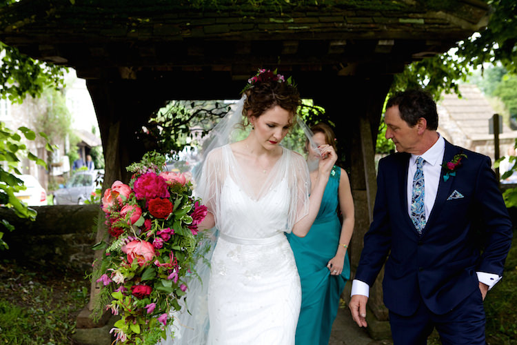 Clara Eliza Jane Howell Dress Gown Bride Bridal Beaded Tulle Floral Artistic Farm Wedding http://elizabetharmitage.com/