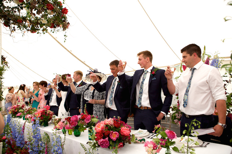 Floral Artistic Farm Wedding http://elizabetharmitage.com/