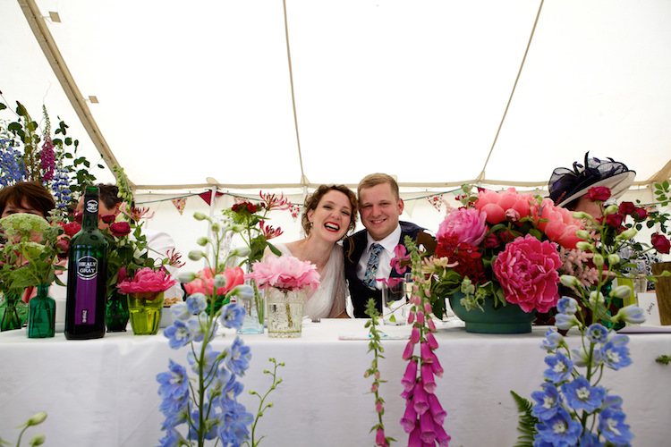 Floral Artistic Farm Wedding http://elizabetharmitage.com/