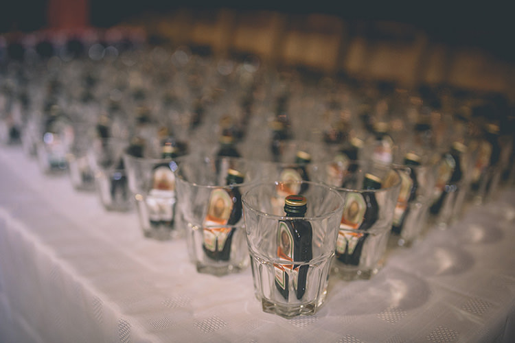 Drink Favours Shots Homespun Fun Country Barn Wedding http://storyandcolour.co.uk/