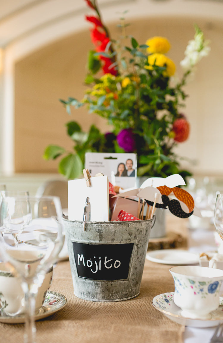 Buckets Goodies Games Props Table Name Fun Quirky 1950s Wedding http://www.lisacarpenterphotos.com/