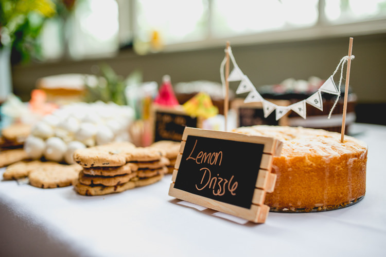 Cake Bake Off Table Dessert Fun Quirky 1950s Wedding http://www.lisacarpenterphotos.com/