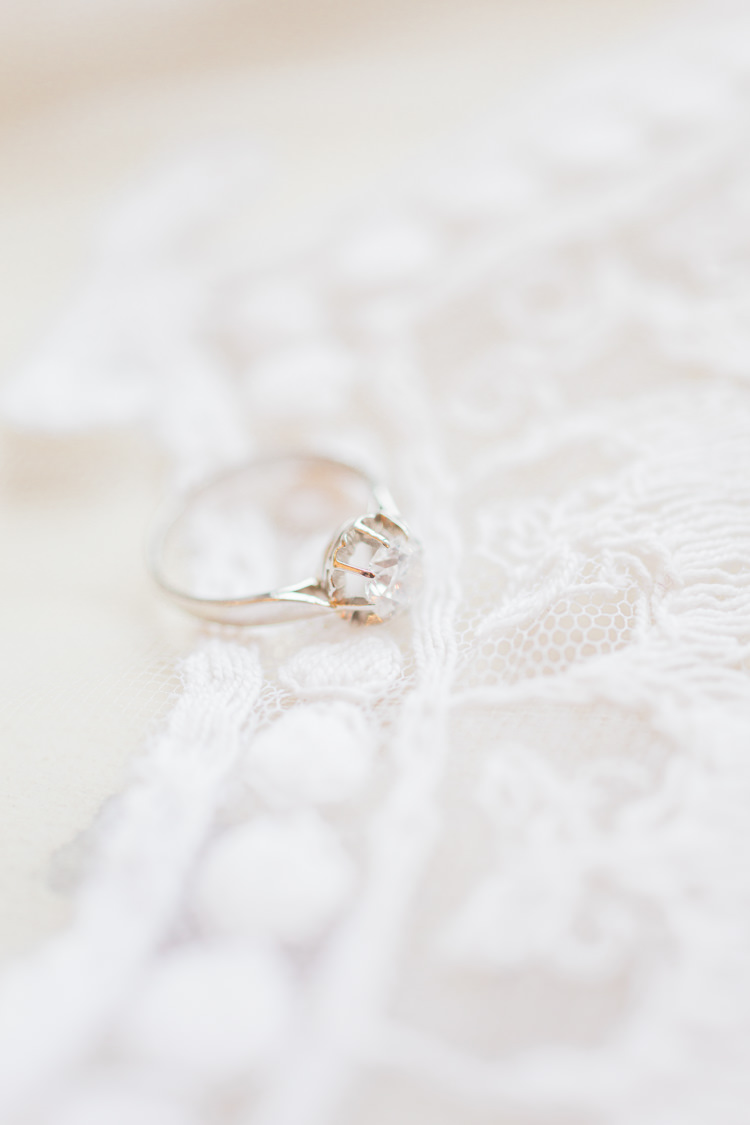 Princess Cut Diamond Engement Ring White Gold Platinum Whimsical Elegant Classic Wedding http://katymelling.com/