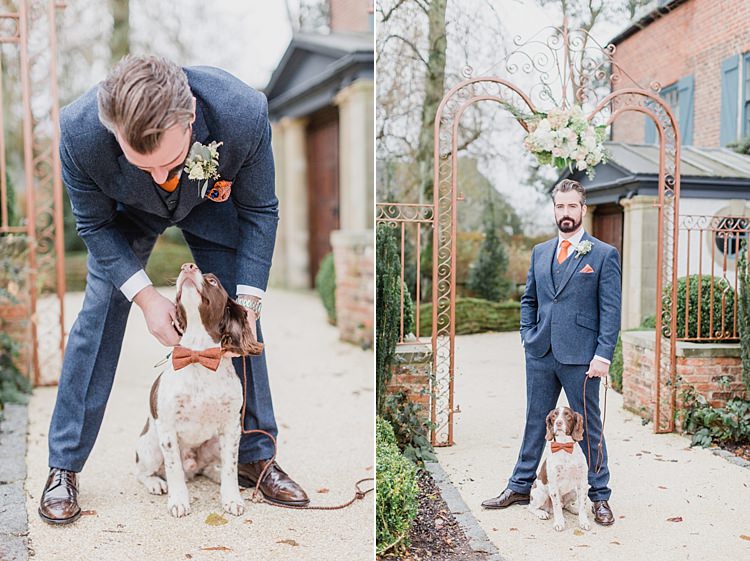 Dog Pet Whimsical Elegant Classic Wedding http://katymelling.com/