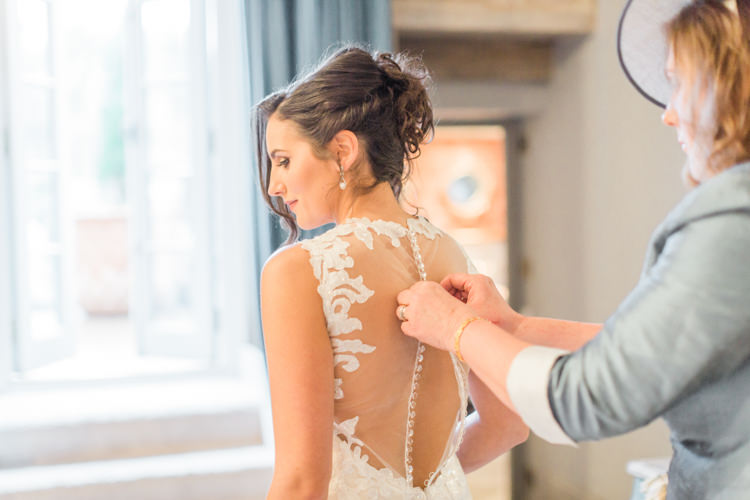 Illusion Back Dress Gown Bride Bridal Whimsical Elegant Classic Wedding http://katymelling.com/