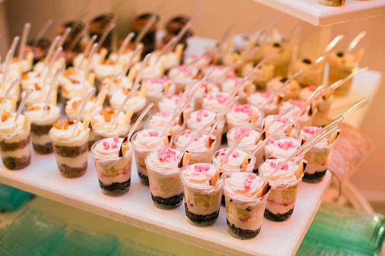 Reception Mini Desserts Flower Farm Outdoor Wedding Minnesota http://eileenkphoto.com/