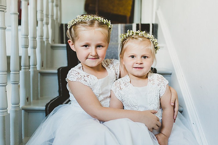 Flower Girls Crowns Glamorous Gatsby City Hall Wedding http://www.emmakenny.com/