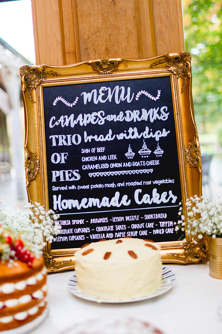 Chalk Black Board Sign Cake Table Stylish Soft Blush Wedding http://www.jemmakingphotography.co.uk/
