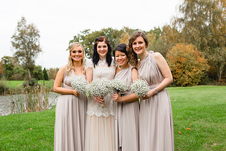 Long Multiway Bridesmaid Dresses Stylish Soft Blush Wedding http://www.jemmakingphotography.co.uk/