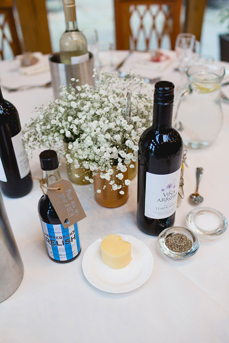 Tin Can Flowers Gyp Baby Breath Stylish Soft Blush Wedding http://www.jemmakingphotography.co.uk/
