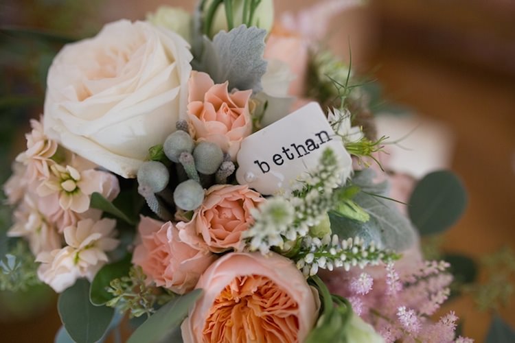 Bridesmaids Flowers Bouquet Light Pretty Summer Barn Wedding http://www.koweddings.com/