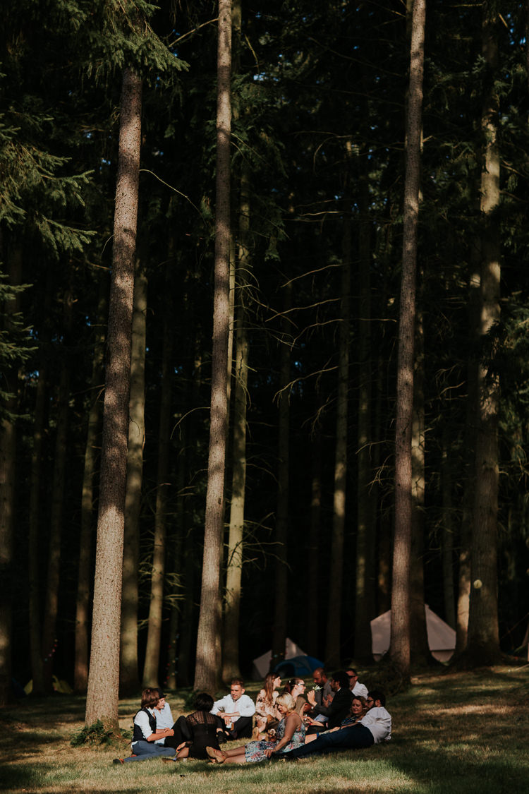 Woodland Countryside Camp Wedding http://www.joannanicolephotography.com/
