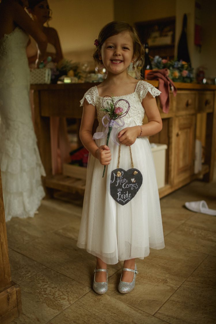 White Crochet Flower Girl Dress Summer Country Pastels Wedding http://jesspetrie.com/