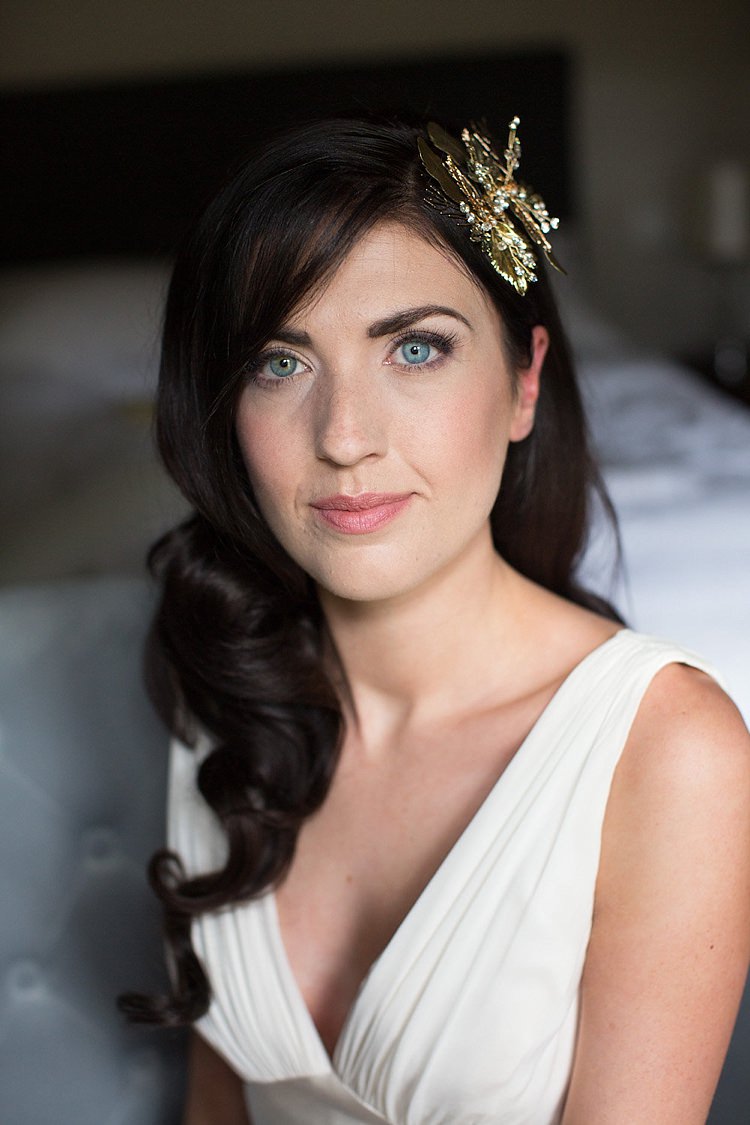Bride Bridal Make Up Pretty Natural Chic Secret Garden Wedding Ideas http://marysmithphotography.com/