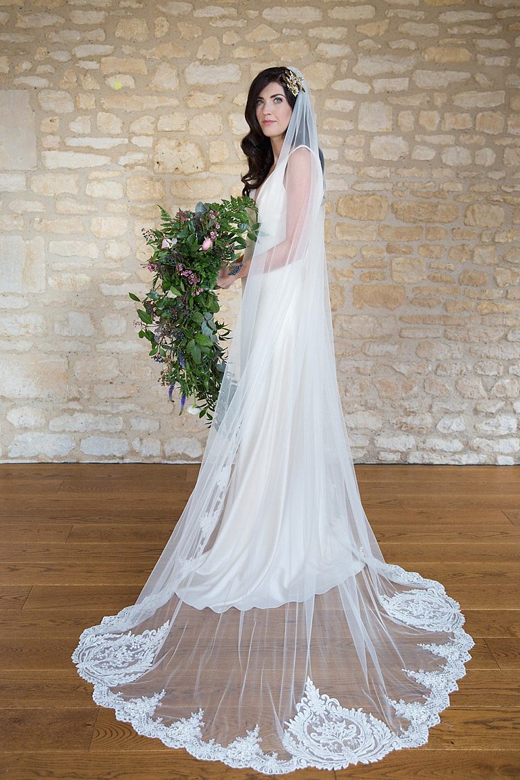 Lace Veil Bride Bridal Accessory Chic Secret Garden Wedding Ideas http://marysmithphotography.com/