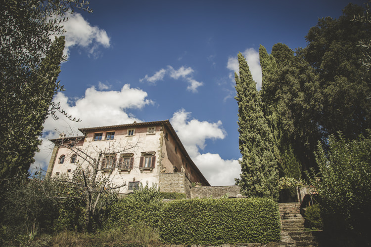 Ceremony Location Historic Villa Trees Hedges Romantic Intimate Tuscany Destination Wedding http://angelicabraccini.com/