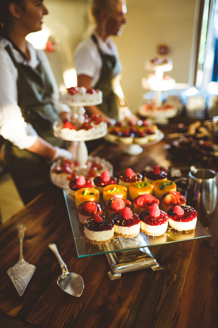Dessert Pudding Powder Blue Country Rustic Charm Wedding https://photography34.co.uk/