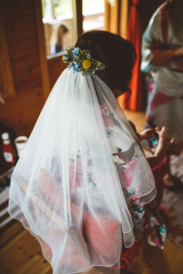 Veil Flowers Bride Bridal Hair Style Powder Blue Country Rustic Charm Wedding https://photography34.co.uk/