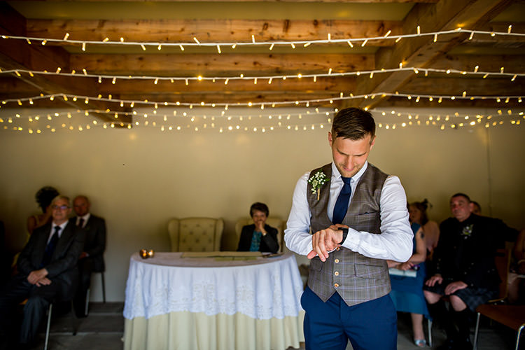 Waistcoat Chinos Groom Style Outfit Whimsical Greenery Nature Wedding http://lunaweddings.co.uk/