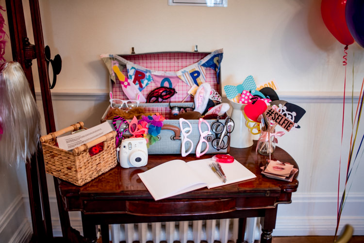 Photo Booth Props Quirky English Garden Party Wedding http://www.michellewoodphotographer.com/