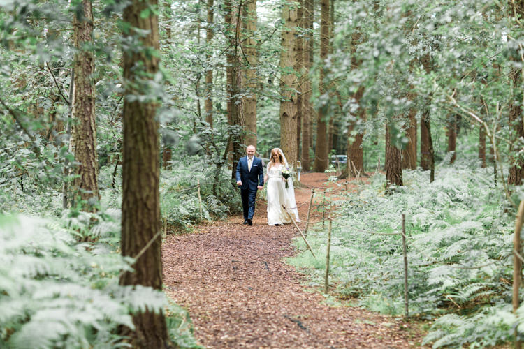 Beautiful Woodland Glade Wedding https://emilyhannah.com/