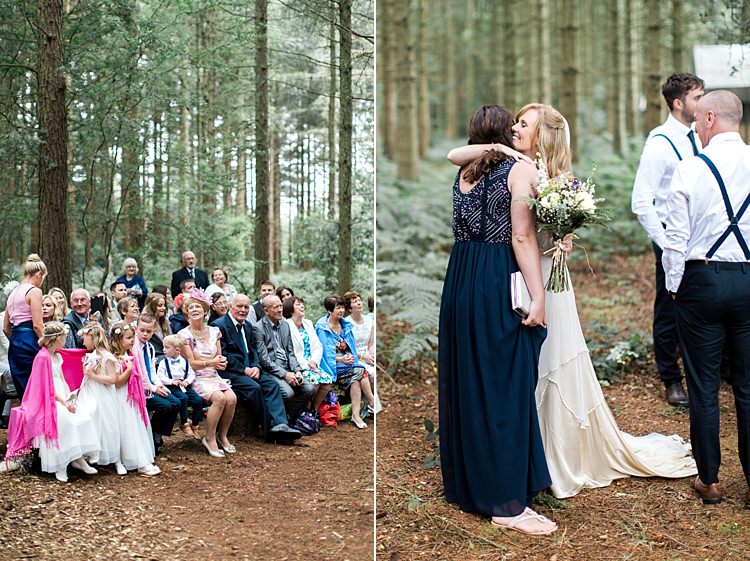 Beautiful Woodland Glade Wedding https://emilyhannah.com/