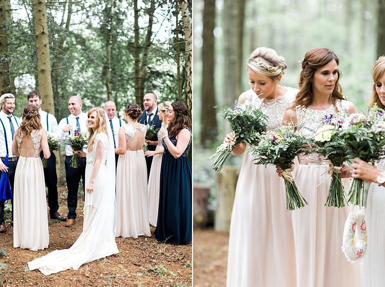 Beautiful Woodland Glade Wedding https://emilyhannah.com/