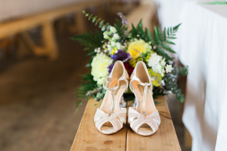 Rachel Simpson Shoes Beautiful Woodland Glade Wedding https://emilyhannah.com/