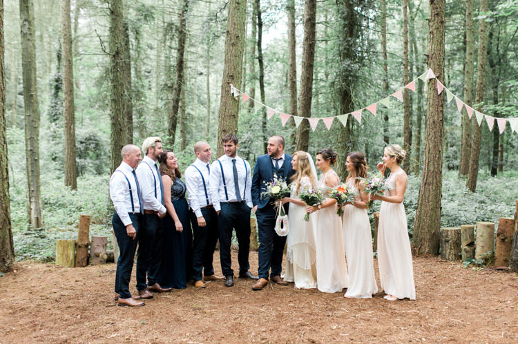 Beautiful Woodland Glade Wedding https://emilyhannah.com/