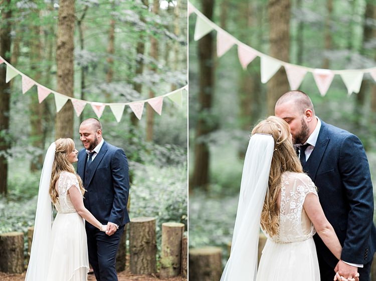 Beautiful Woodland Glade Wedding https://emilyhannah.com/