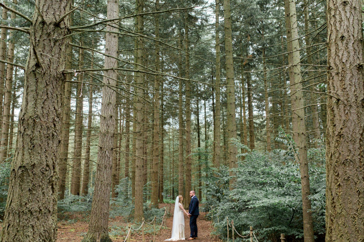Beautiful Woodland Glade Wedding https://emilyhannah.com/