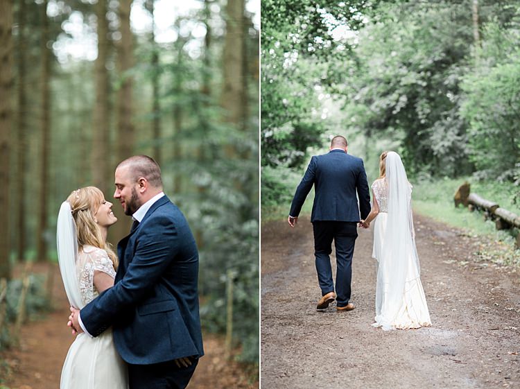 Beautiful Woodland Glade Wedding https://emilyhannah.com/
