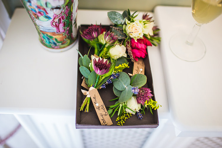 Buttonholes Groom Groomsmen Enchanted Fairy Garden Wedding http://lunaweddings.co.uk/