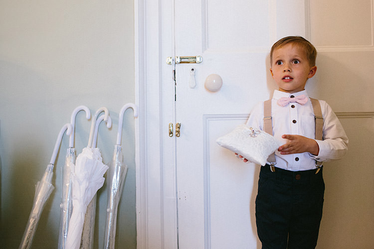 Page Boy Bow Tie Braces Enchanted Fairy Garden Wedding http://lunaweddings.co.uk/