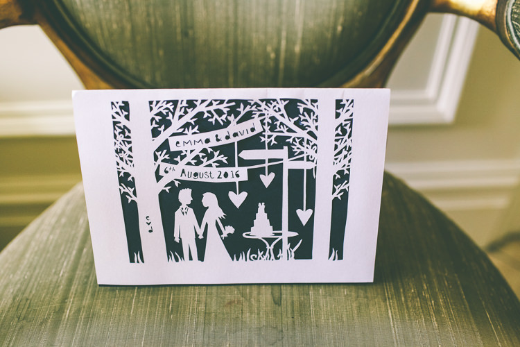 Paper Cut Out Stationery Invitations Rustic Woodland Birds Outdoorsy Wedding http://www.emmaboileau.co.uk/