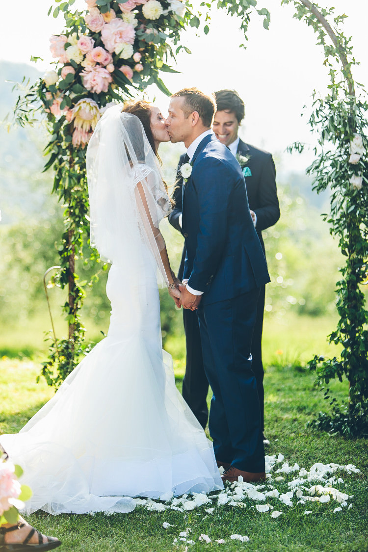 Beautiful Pink Blue Tuscany Villa Wedding http://www.chloemurdochphotography.com/